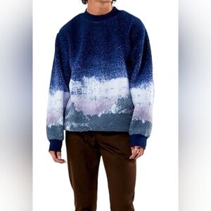 VANS - Mens Overlook Sherpa Crew Sweatshirt - size SMALL